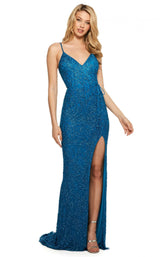 Sherri Hill 53162 Peacock
