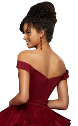Sherri Hill 53180 Burgundy