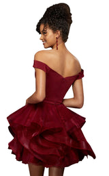 Sherri Hill 53180 Burgundy