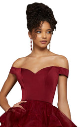 Sherri Hill 53180 Burgundy