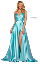 Sherri Hill 53299 Aqua