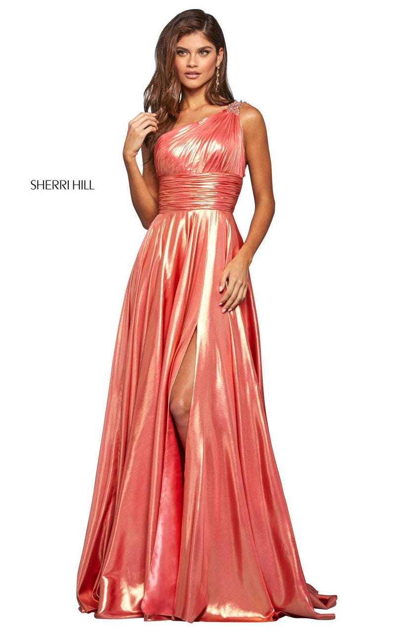Sherri Hill 53303 Coral-Gold