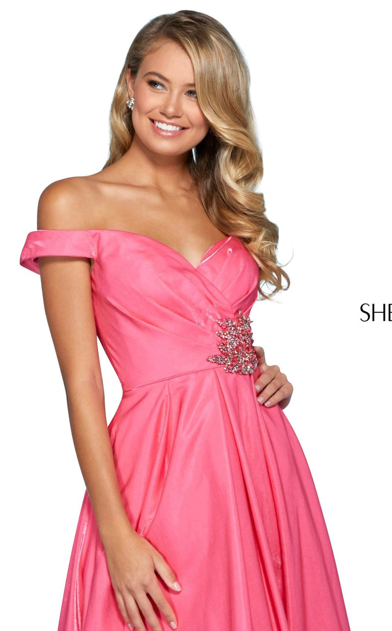 Sherri Hill 53309 Hot Pink