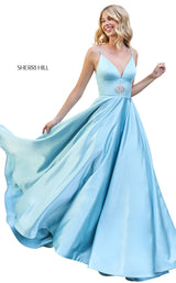 Sherri Hill 53312 Aqua