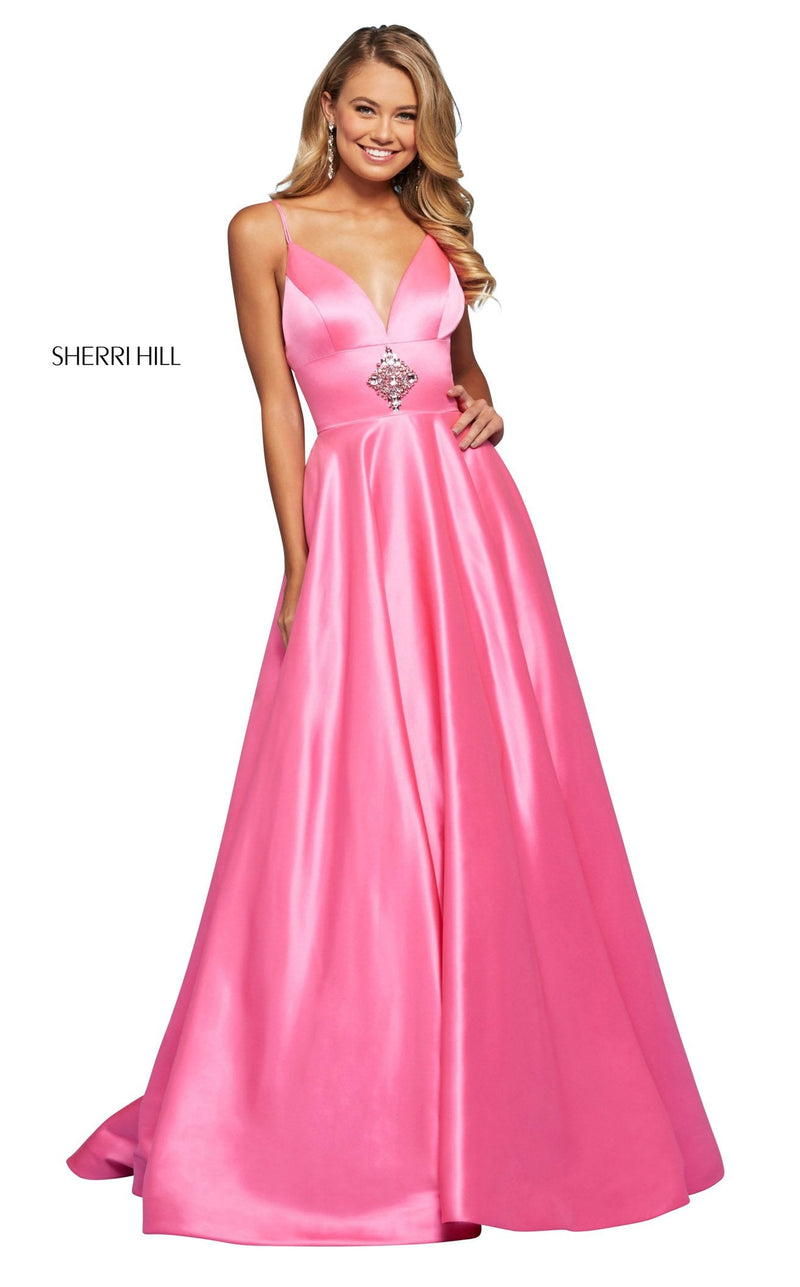 Sherri Hill 53312 Candy Pink
