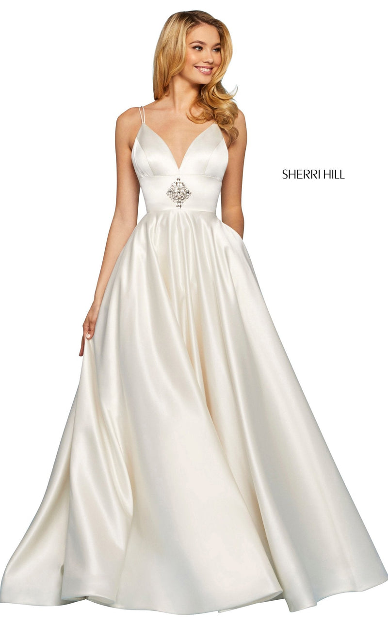 Sherri Hill 53312 Ivory