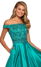 Sherri Hill 53317 Teal