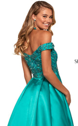 Sherri Hill 53317 Teal