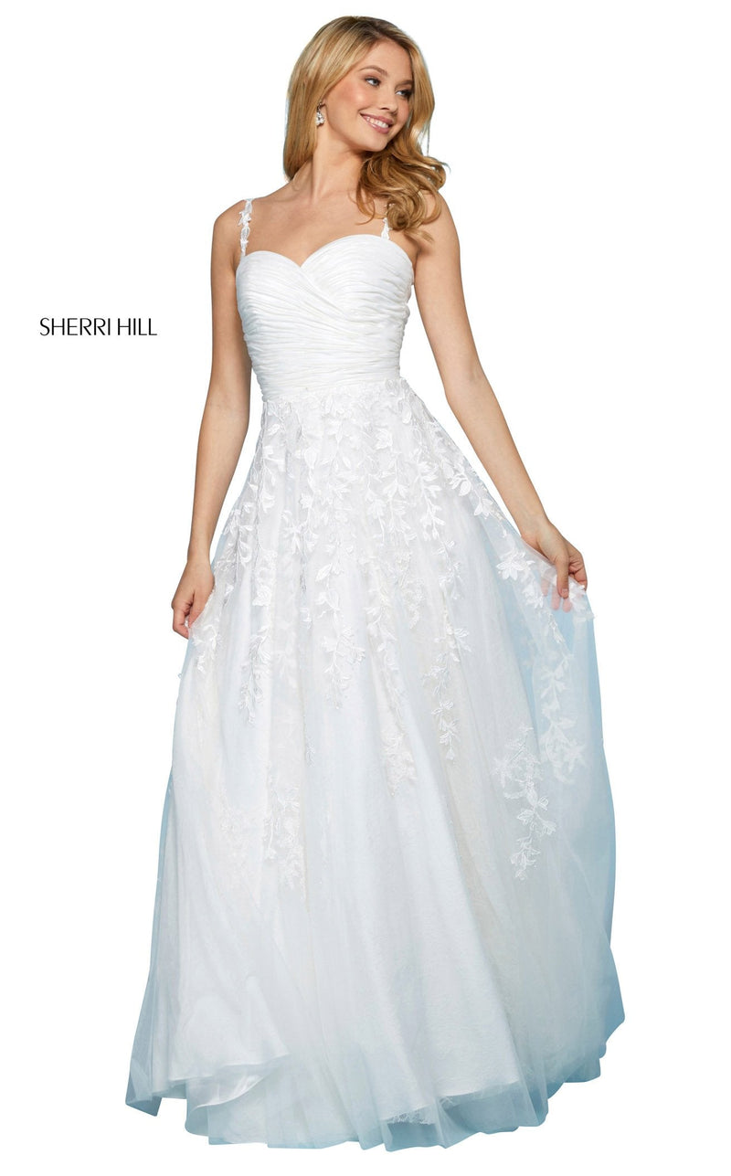 Sherri Hill 53344 Ivory