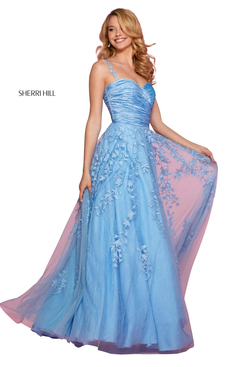 Sherri Hill 53344 Light Blue