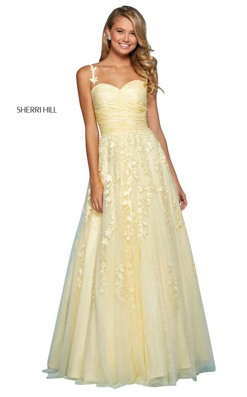 Sherri Hill 53344 Yellow