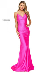 Sherri Hill 53355 Bright Pink