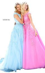 Sherri Hill 53356 Light-Blue