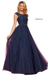 Sherri Hill 53356 Navy