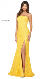 Sherri Hill 53358 Yellow