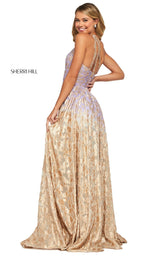 Sherri Hill 53376 Lilac-Gold