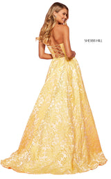 Sherri Hill 53379 Yellow-Print