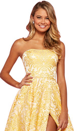 Sherri Hill 53379 Yellow-Print