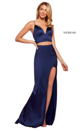 Sherri Hill 53387 Navy