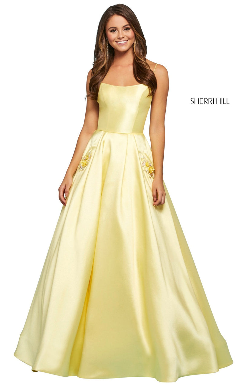 Sherri Hill 53407 Yellow