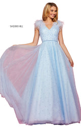 Sherri Hill 53414 Light Blue