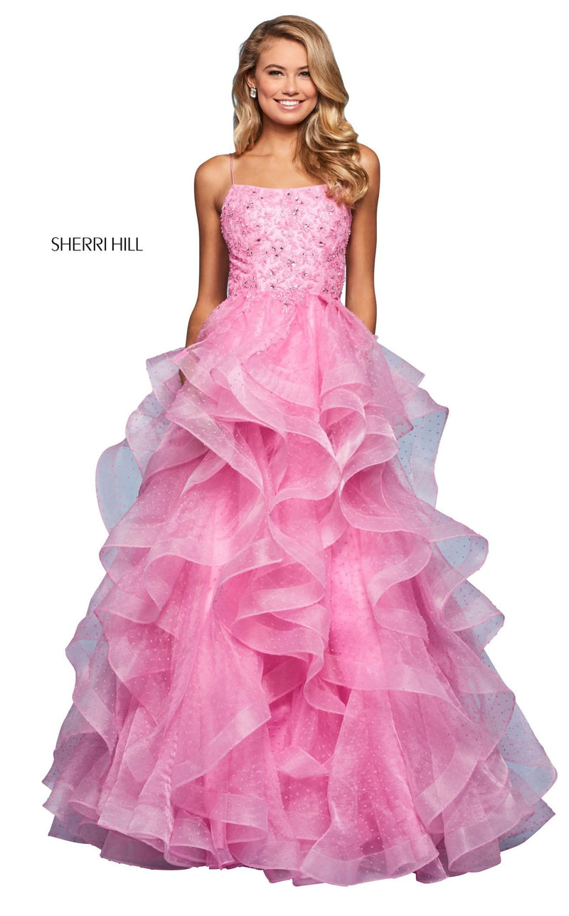 Sherri Hill 53418 Candy Pink