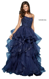 Sherri Hill 53418 Navy