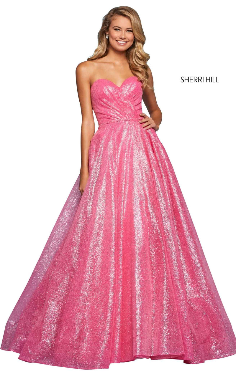 Sherri Hill 53419 Candy Pink