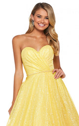 Sherri Hill 53419 Yellow