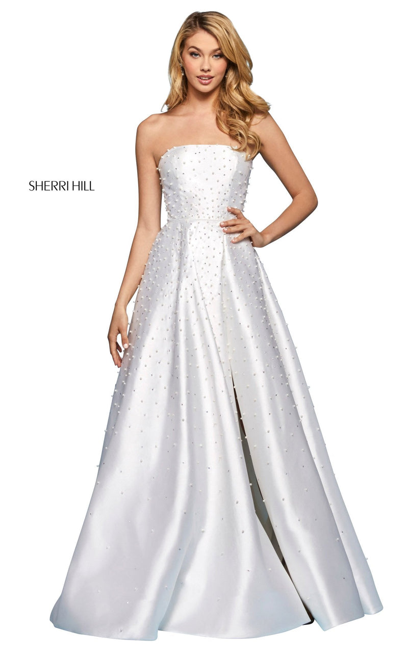 Sherri Hill 53421 Ivory