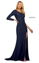 Sherri Hill 53428 Navy