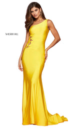 Sherri Hill 53432 Yellow