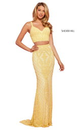 Sherri Hill 53437 Yellow