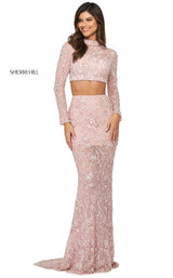 Sherri Hill 53444 Light Pink