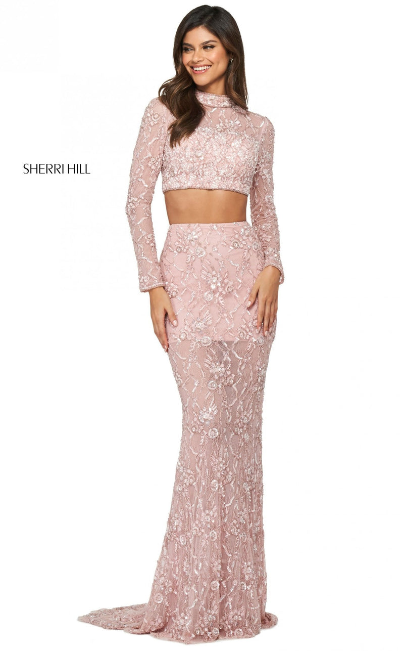 Sherri Hill 53444 Light Pink