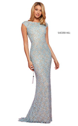 Sherri Hill 53446 Light Blue