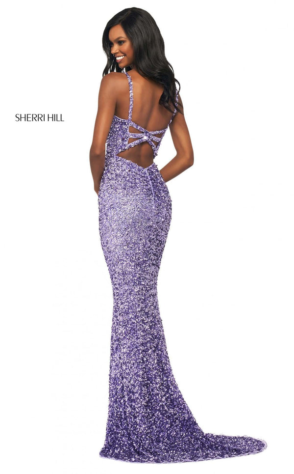 Sherri Hill 53450 Lilac