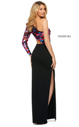 Sherri Hill 53466 Black-Multi