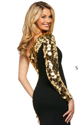 Sherri Hill 53467 Black-Gold