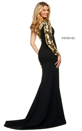 Sherri Hill 53467 Black-Gold