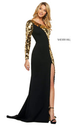 Sherri Hill 53467 Black-Gold