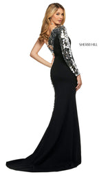 Sherri Hill 53467 Black/Silver