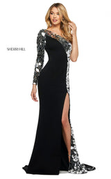 Sherri Hill 53467 Black-Silver