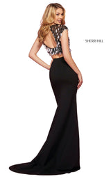 Sherri Hill 53472 Black/Silver