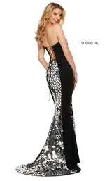 Sherri Hill 53473 Black/Silver