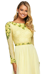 Sherri Hill 53485 Yellow-Green