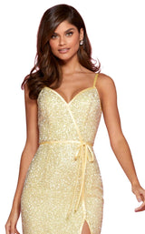 Sherri Hill 53493 Yellow