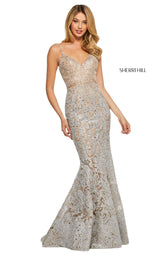 Sherri Hill 53507 Rose-Gold-Silver