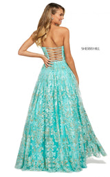 Sherri Hill 53513 Aqua