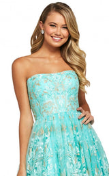 Sherri Hill 53513 Aqua
